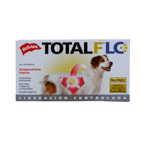 Antiparasitario Interno Total Flc Perro Mediano