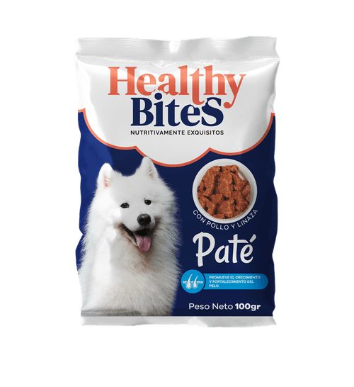 Healthy Bites Paté Perro Derm